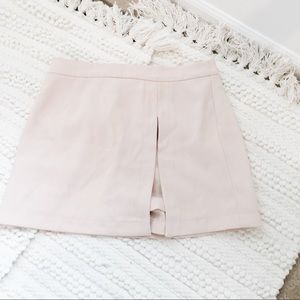 FOREVER 21 pink skort with slit